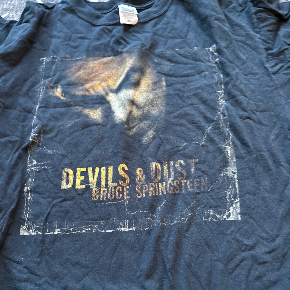Vintage Bruce Springsteen Devils and Dust Tour Shirt XL